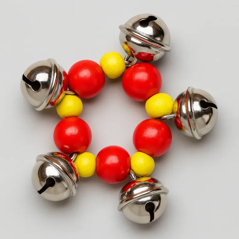 Buntes Glockenarmband 5 Hoch