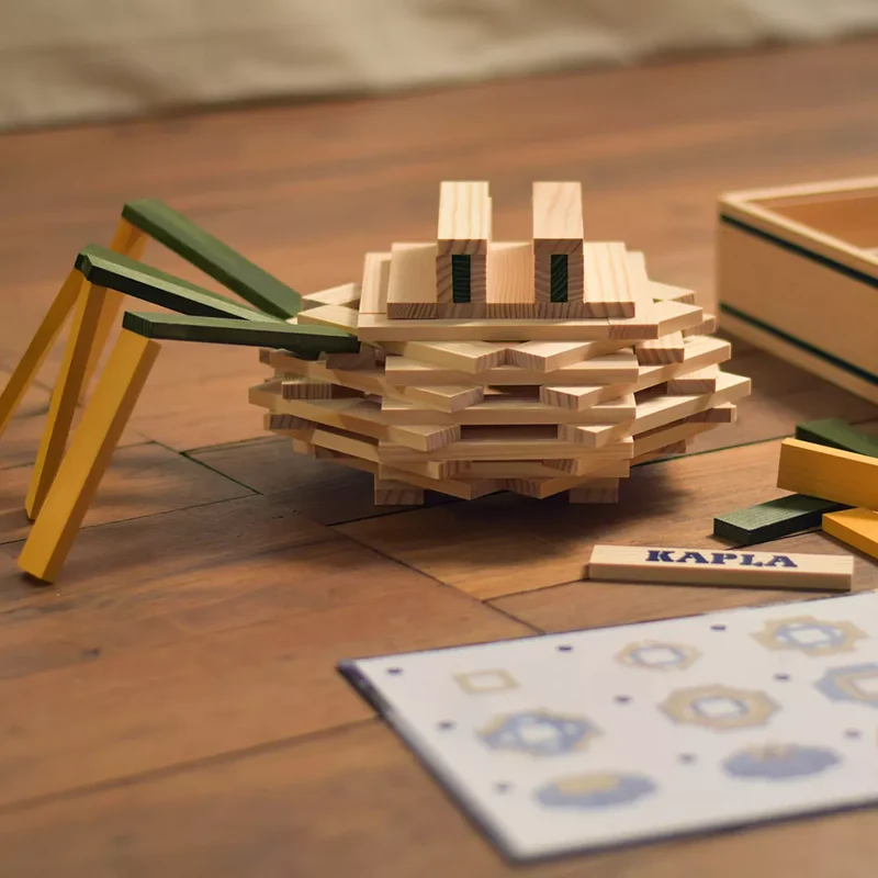 Kapla Baukasten Spinne