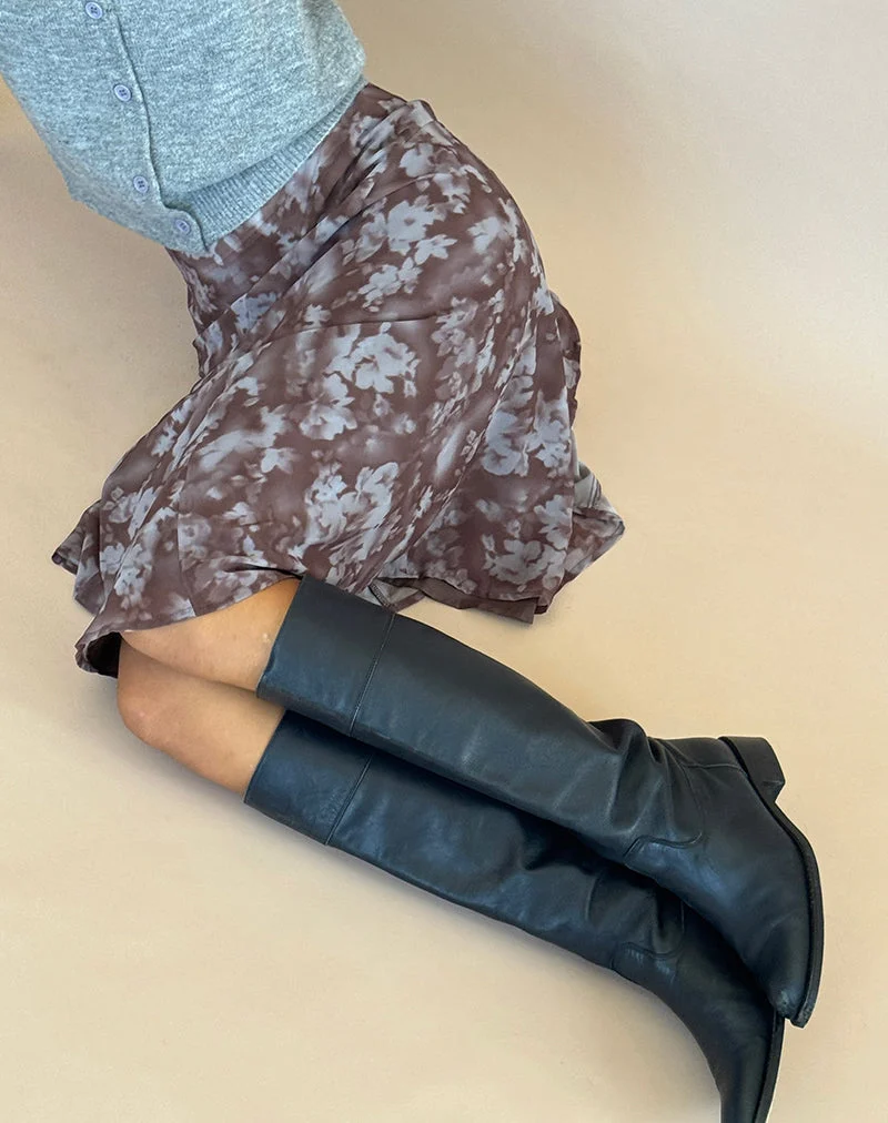 Clarita Midirock in Botanical Shadow Braun
