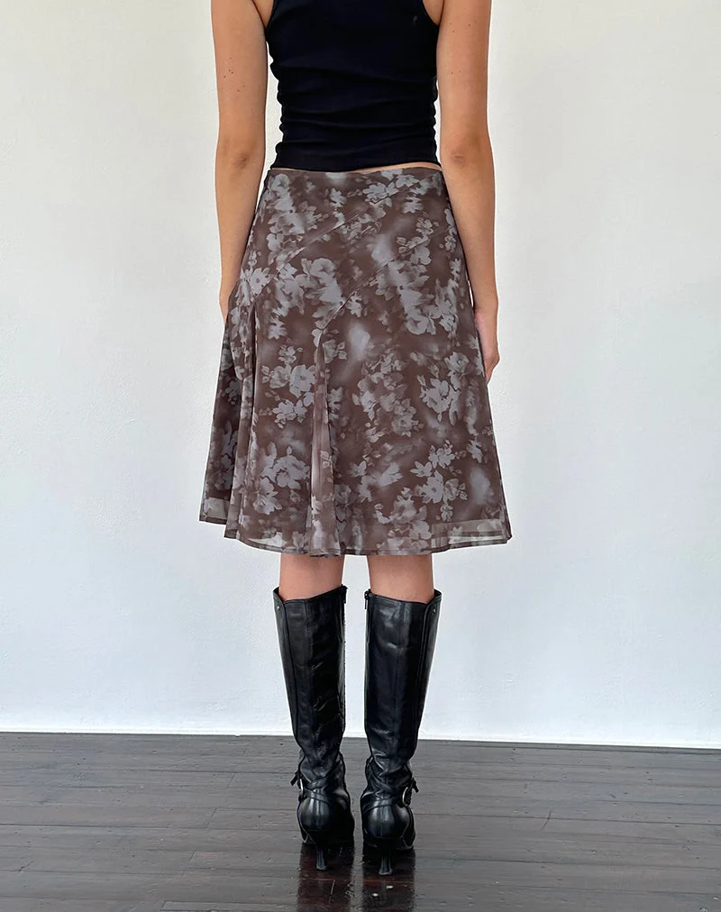 Clarita Midirock in Botanical Shadow Braun