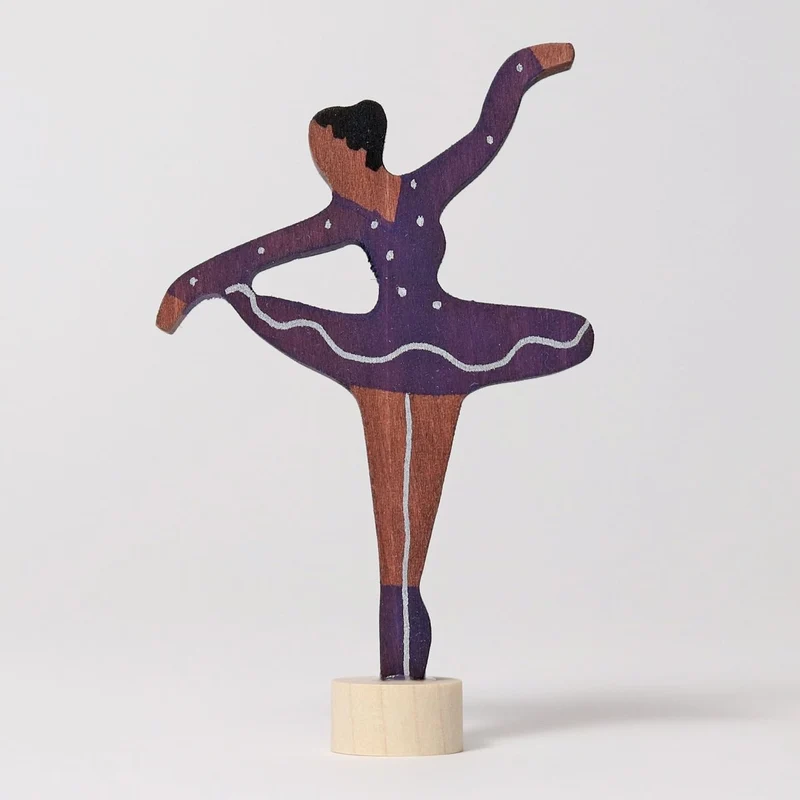 Grimms 03326 Steckfigur Ballerina Fliederduft, Geburtstagsstecker
