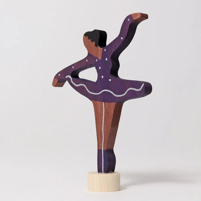 Grimms 03326 Steckfigur Ballerina Fliederduft, Geburtstagsstecker