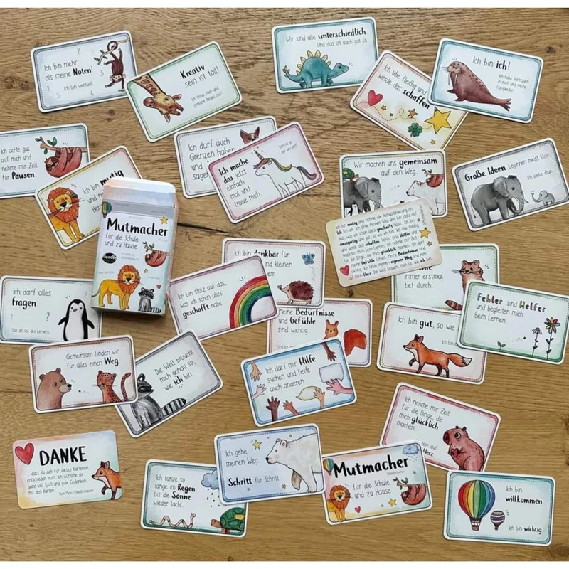 26 Mutmacherkarten mit Growth Mindset