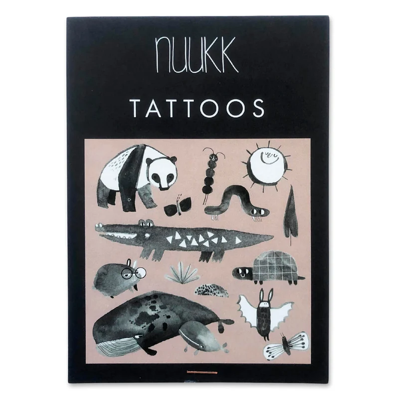 Nuukk Kindertattoo Crocodile and Friends
