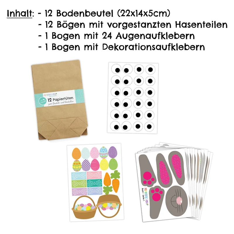 DIY Osterhasen zum Basteln