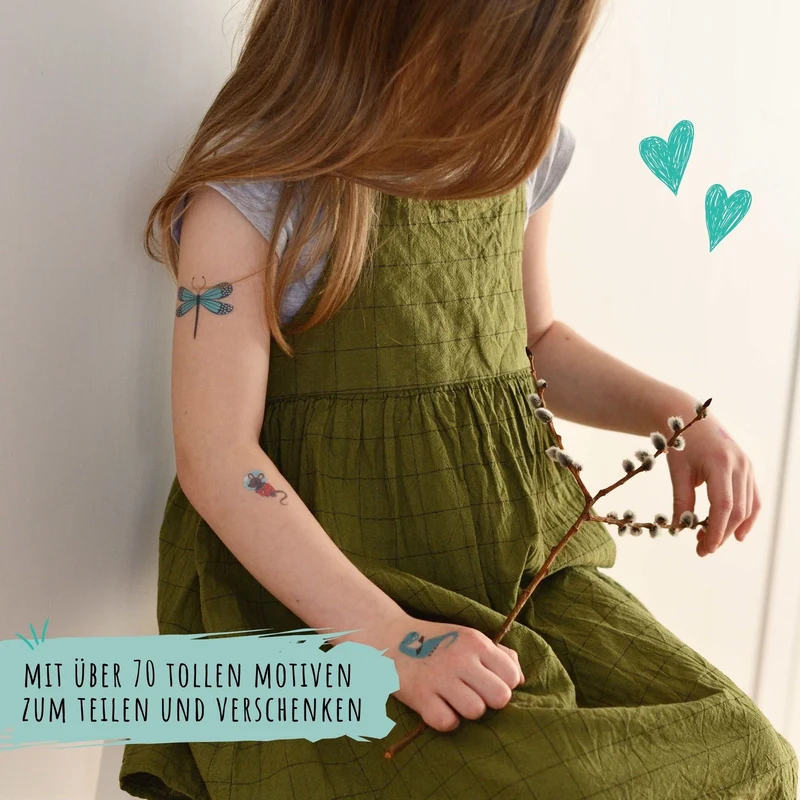 Ostern Kindertattoos