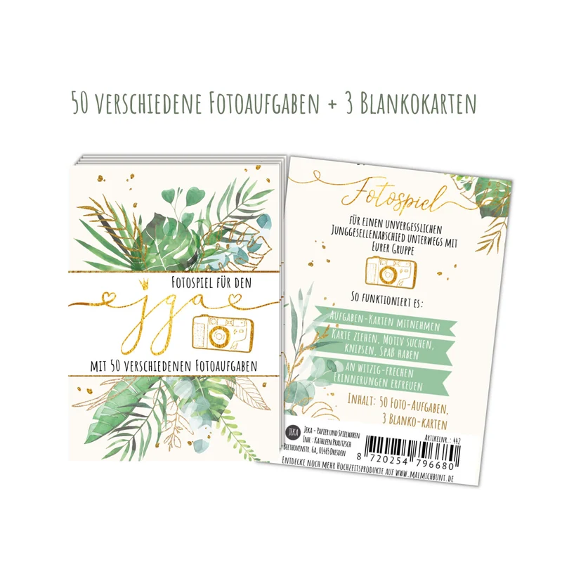 Fotospiel JGA - Junggesellenabschied Spiel
