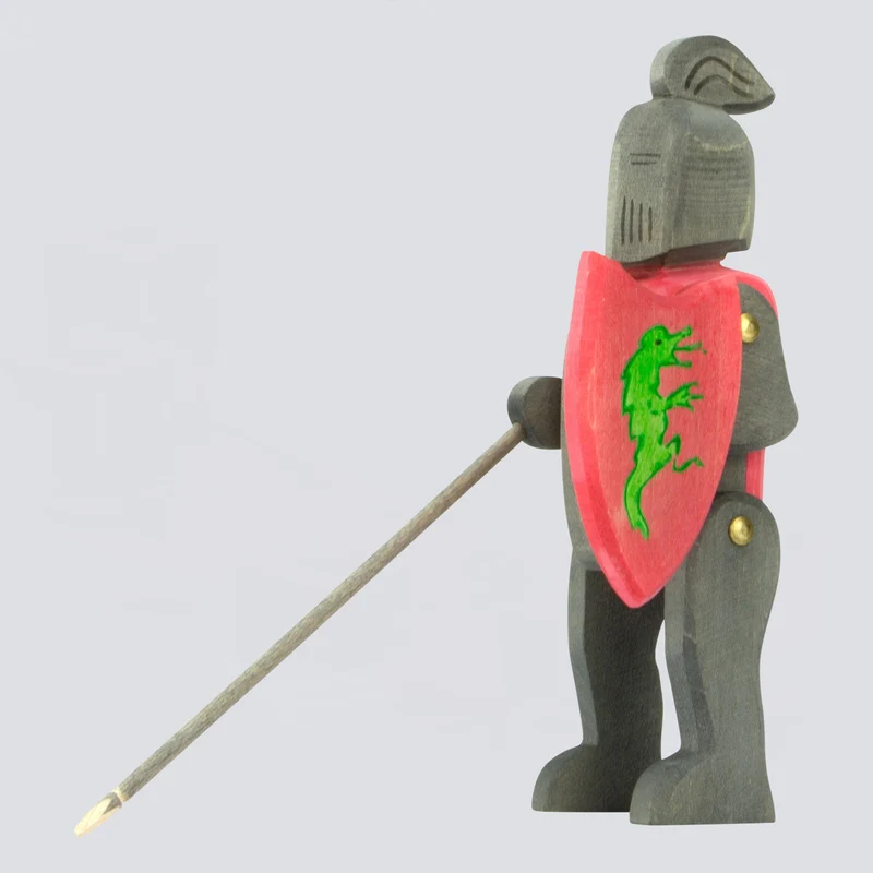 Ostheimer Holzfigur Schwarzer Ritter