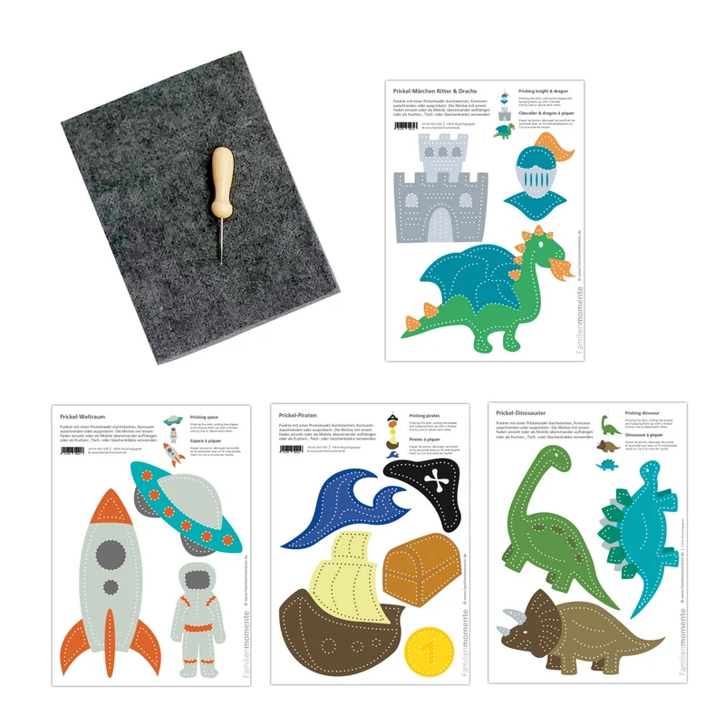 Prickeln für Kinder - Prickelset Entdecker