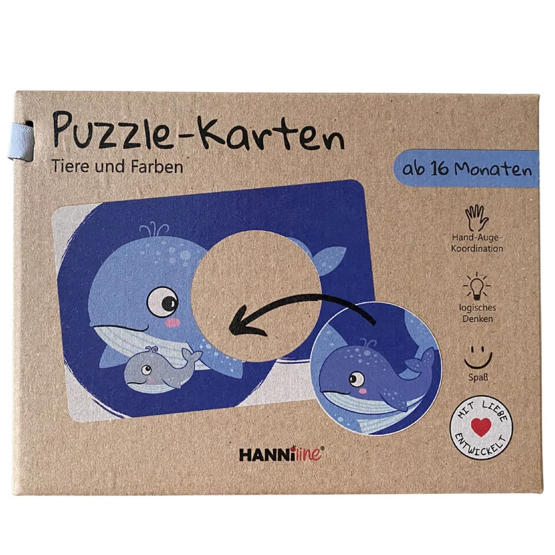 Puzzle-Karten (ab 16 Monate)