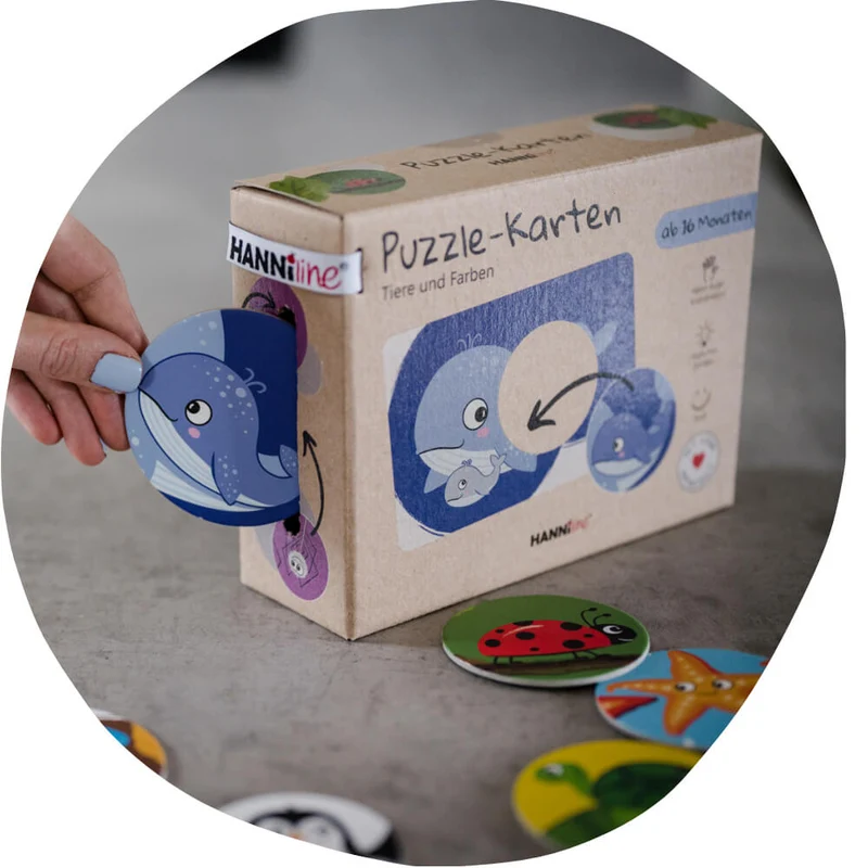Puzzle-Karten (ab 16 Monate)