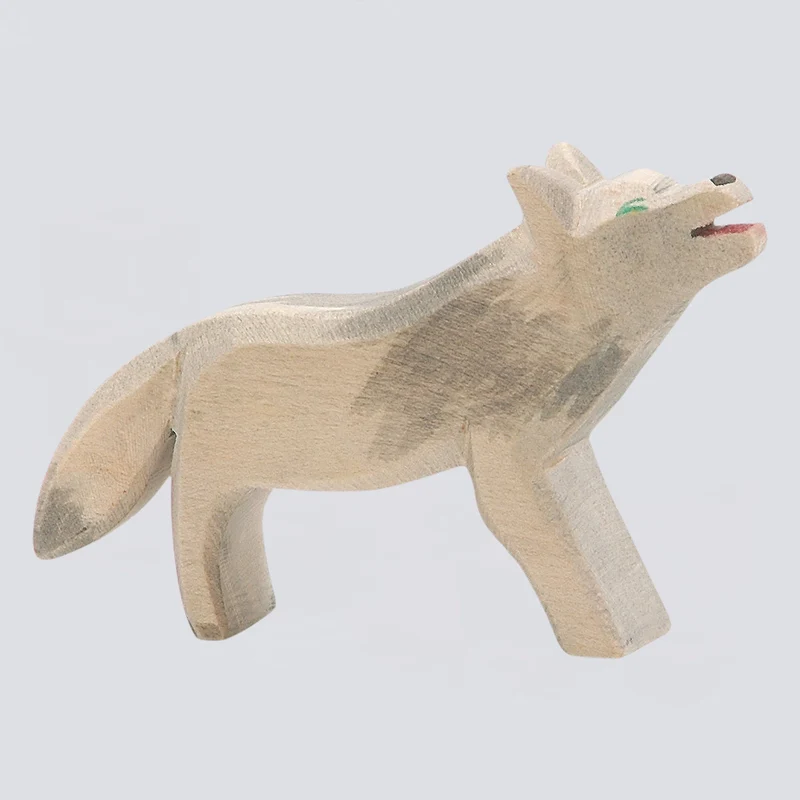 Ostheimer Holzfigur Märchenwolf