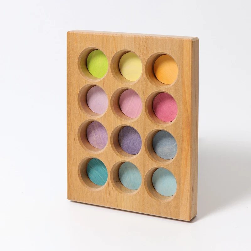 Grimms 10577 Sortier-Brettchen Pastell