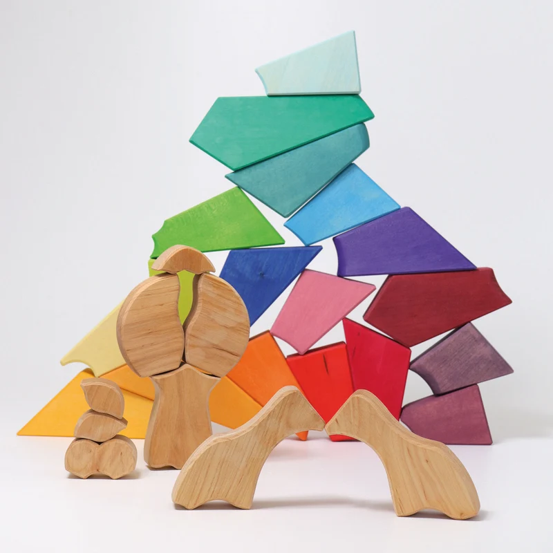 Grimms 10208 Bauspiel Regenbogenlöwe
