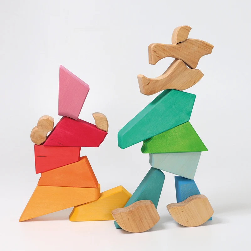 Grimms 10208 Bauspiel Regenbogenlöwe
