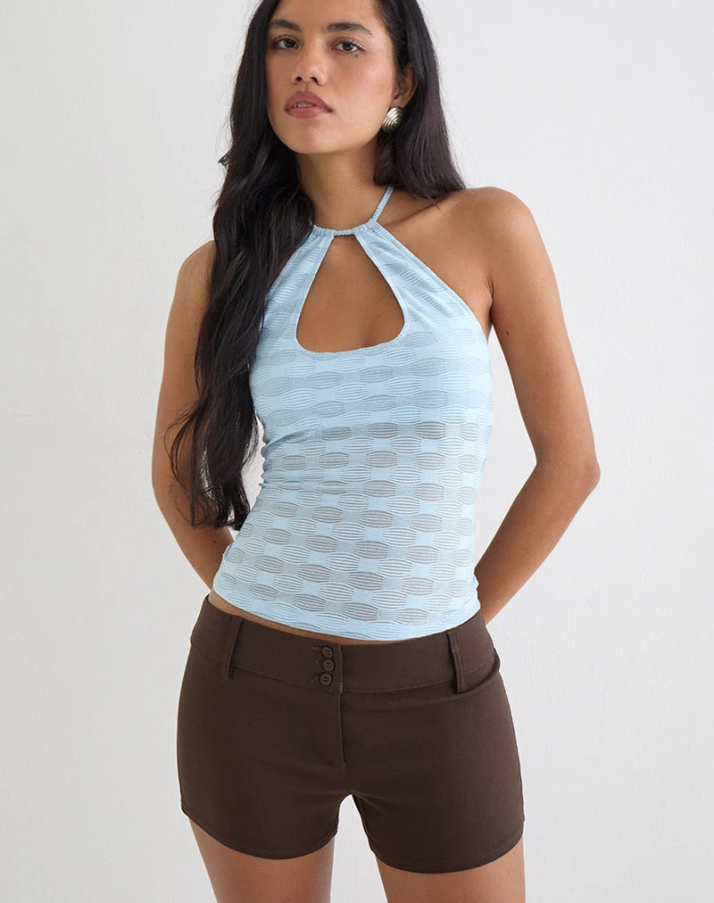 Janei Hot Pants in der Farbe „Tailoring Truffle“