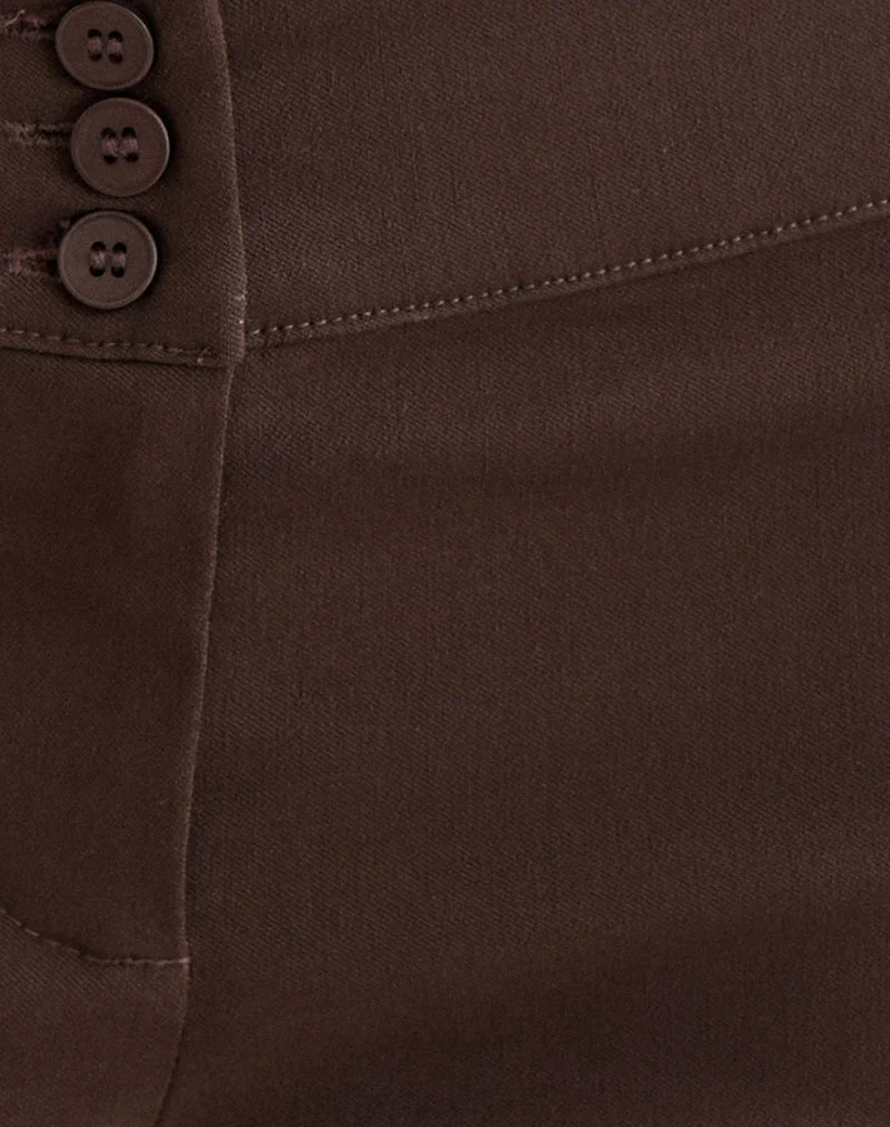 Janei Hot Pants in der Farbe „Tailoring Truffle“
