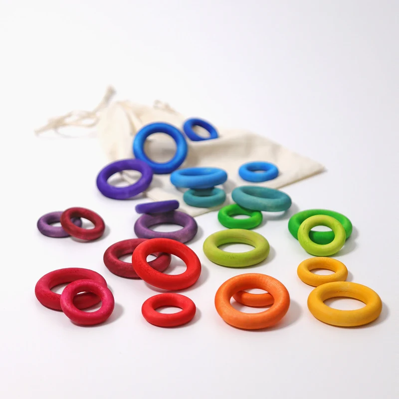 Grimms 10164 Bauringe Regenbogen