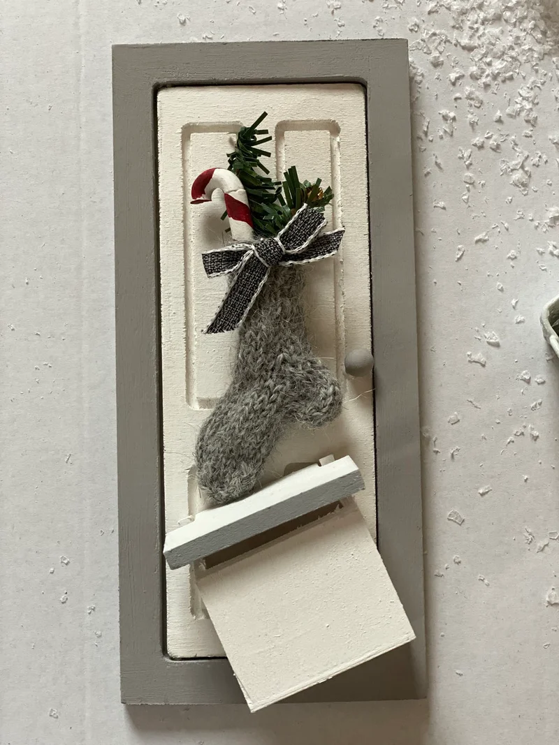 Wichteltür Set mit Briefkasten und Leiter