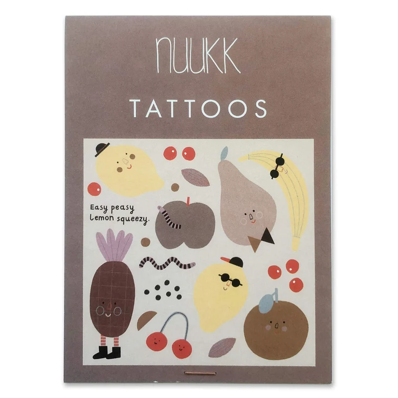 Nuukk Kindertattoo Freche Früchte