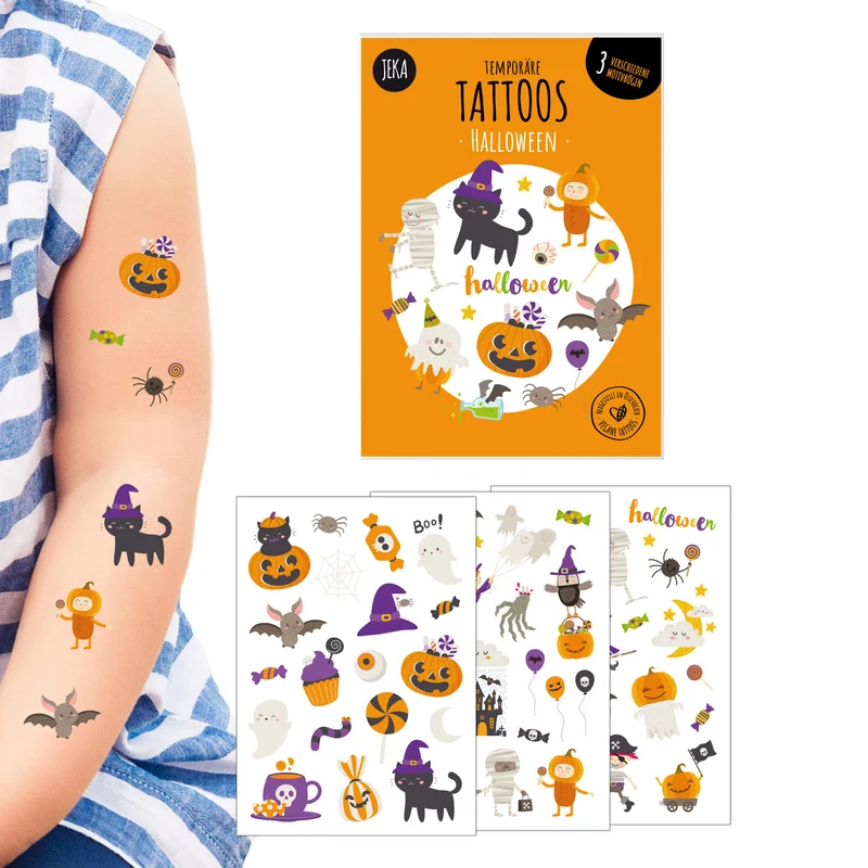 Halloween Kindertattoos