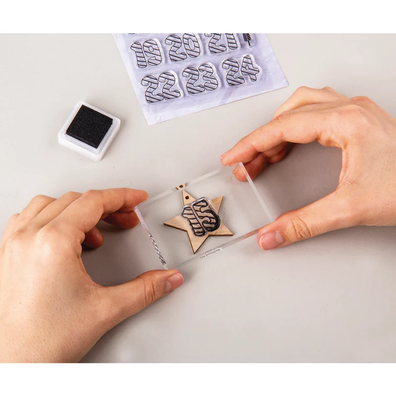 Acrylblock für Silikon-und Gummistempel