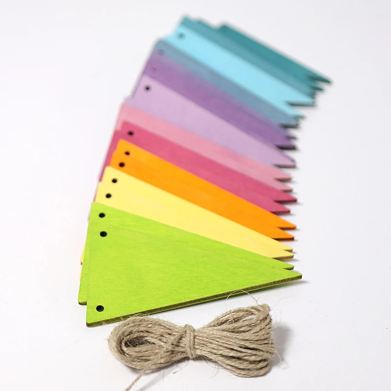 Grimms 70246 Wimpelkette Pastell