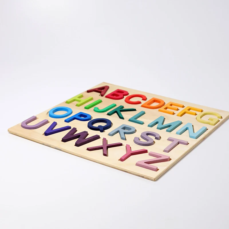 Grimms 60360 ABC-Spiel, Holzbuchstaben im Rahmen