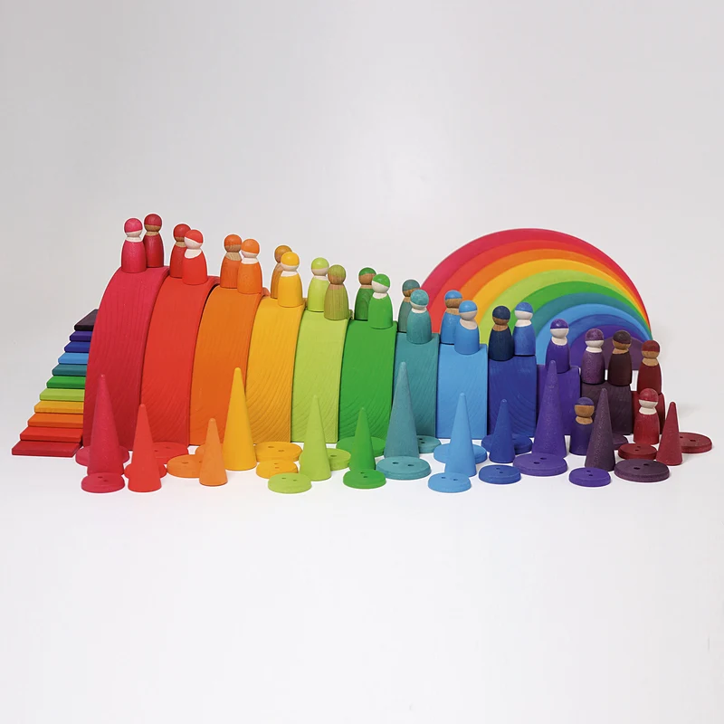 Grimms 10668 Regenbogen Bauplatten