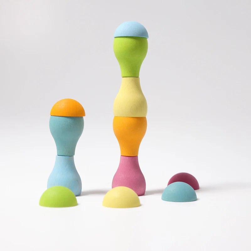 Grimms 10586 Regenbogen Pilze Pastell