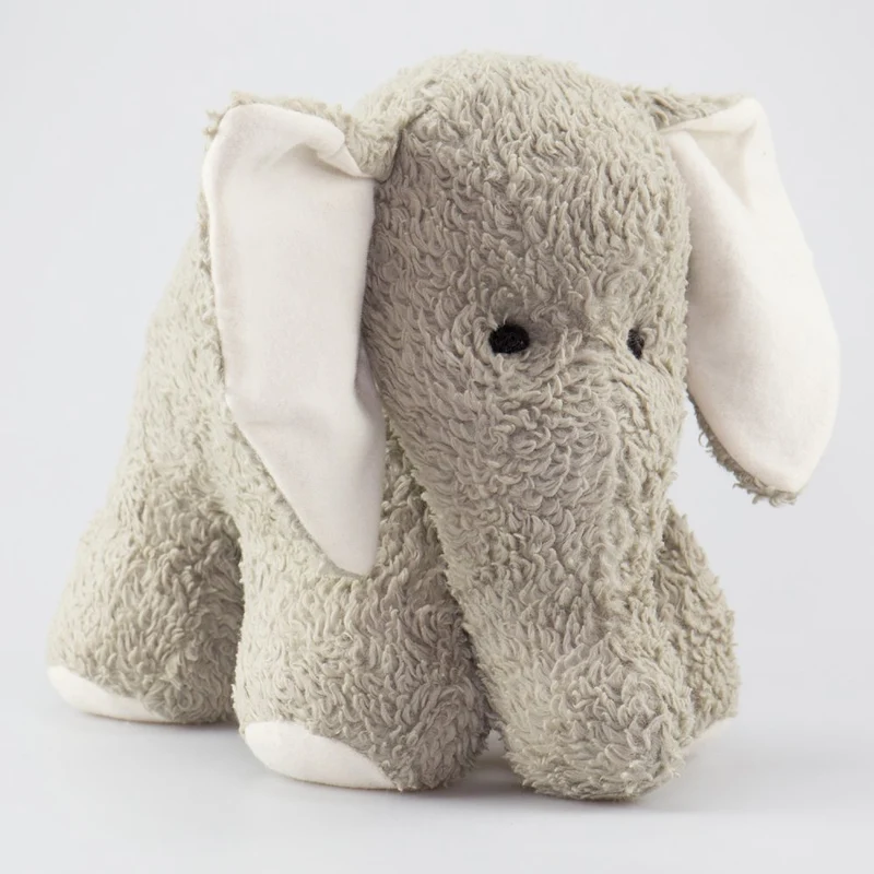 Elefant Stofftier Plümifant grau