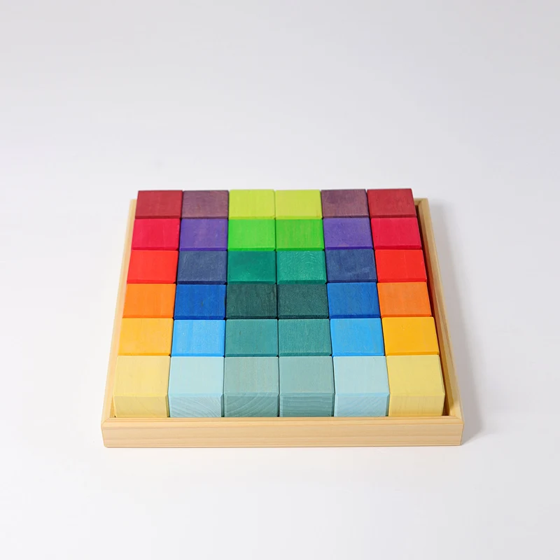 Grimms 43110 Regenbogen Mosaik Würfel
