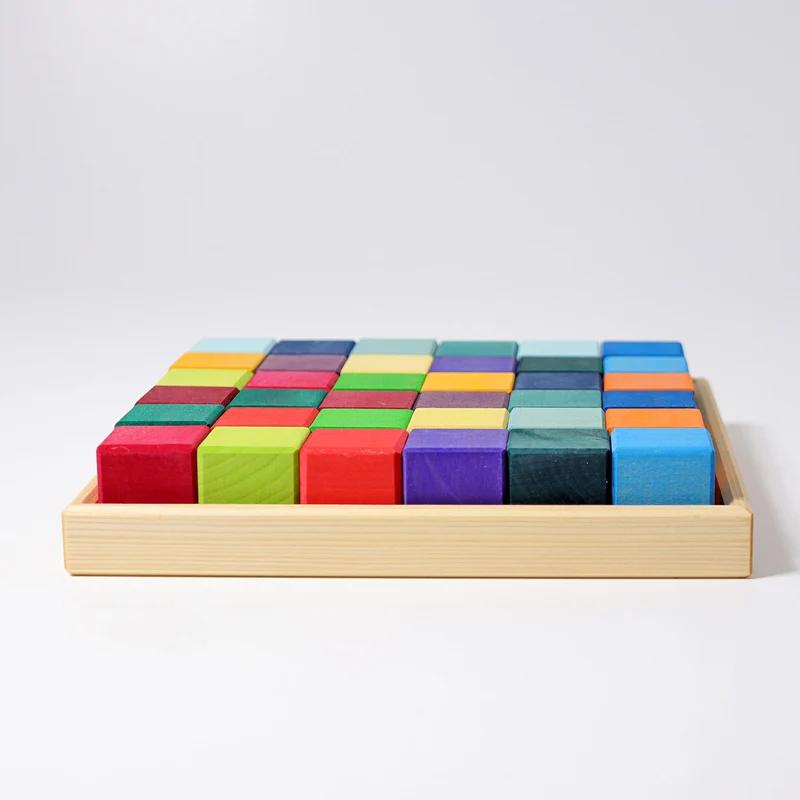 Grimms 43110 Regenbogen Mosaik Würfel