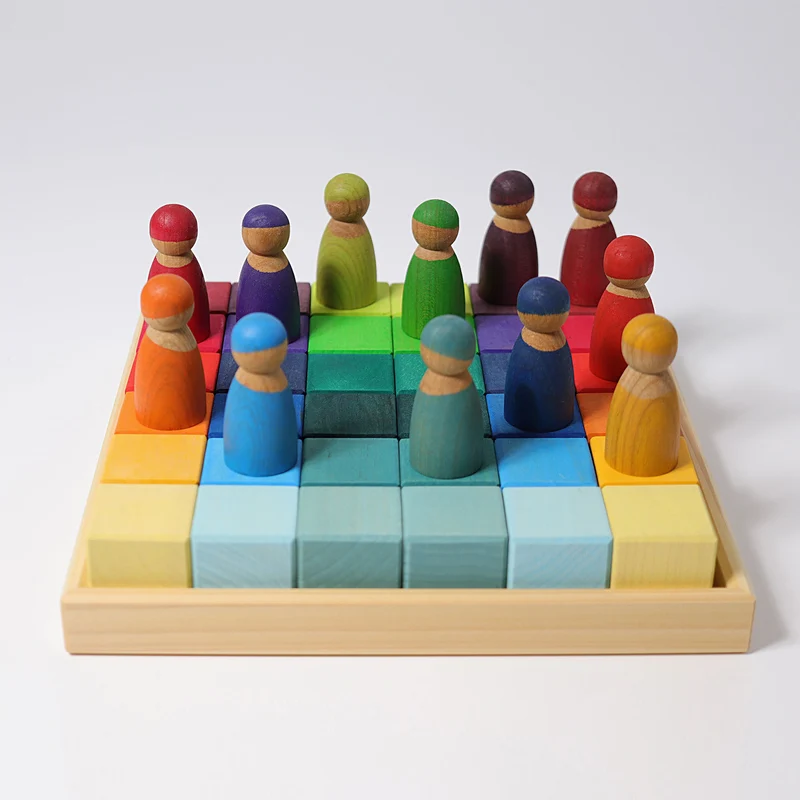 Grimms 43110 Regenbogen Mosaik Würfel