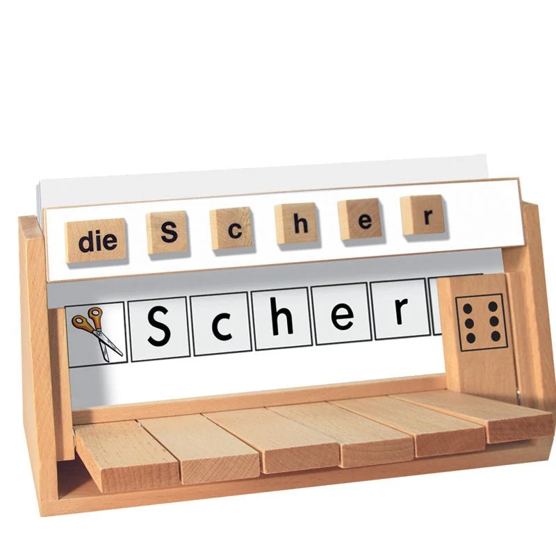 Oberschwäbische Magnetspiele 7321 Klappe auf! Buchstabieren