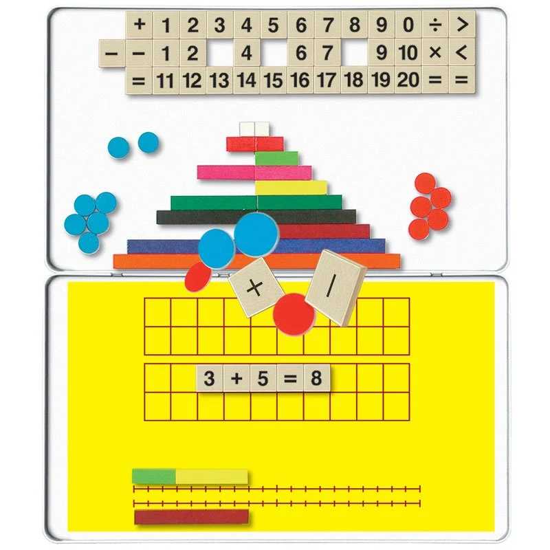 Oberschwäbische Magnetspiele 5028 1,2,3 Zahlen Magnet-Box