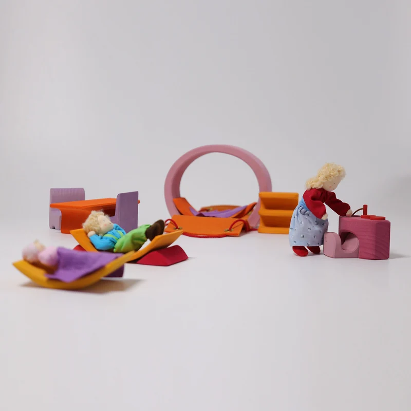 Grimms 10880 Rosa-Orangenes Bauhaus