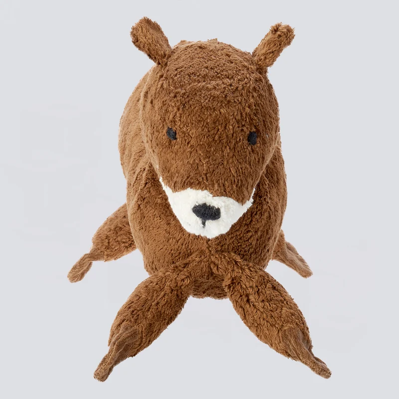 Kuscheltier Otter groß mit Dinkelspreu-Inlett