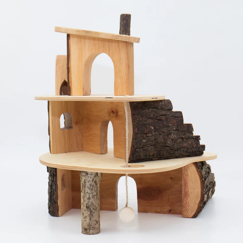 Puppenhaus aus Holz