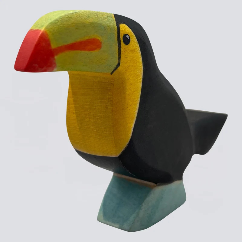 Holzwald Holzfigur Tukan