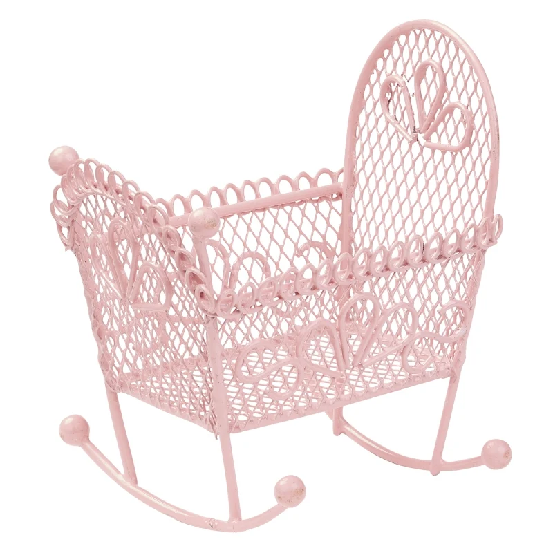 Kinderwiege Metall Miniatur 1:12
