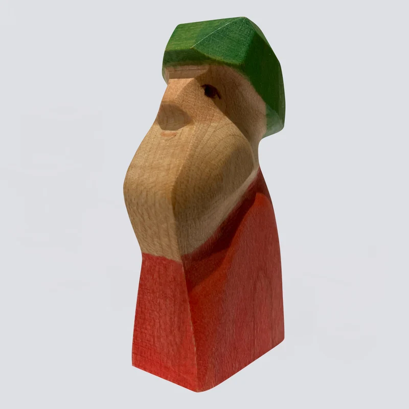 Holzwald Holzfigur Zwerg Noah
