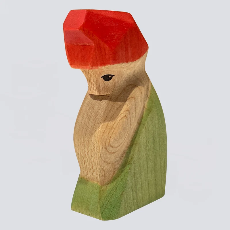 Holzwald Holzfigur Zwerg Ludwig