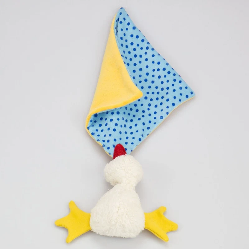 Schnuffeltuch Ente Tapsy - blau
