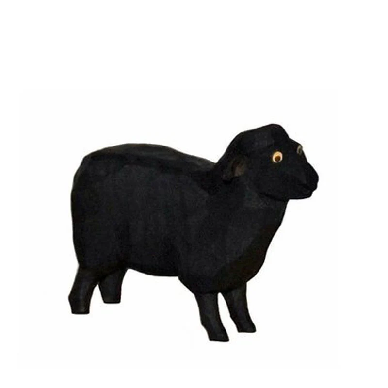 Lotte Sievers Hahn 1534 Schaf stehend, schwarz