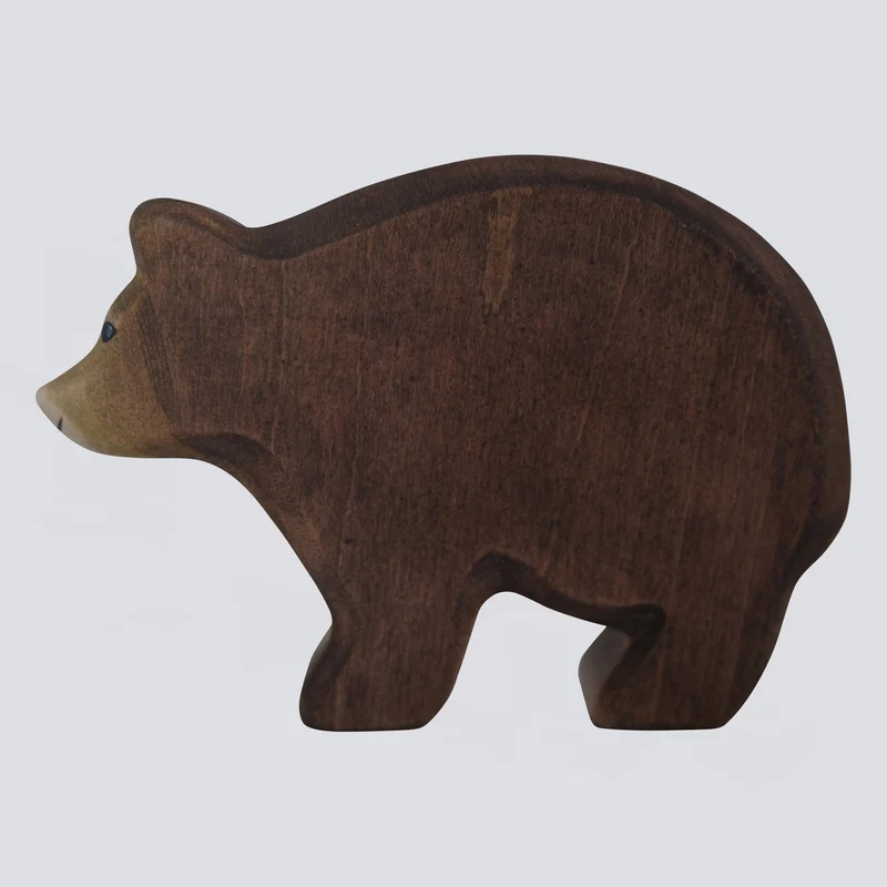 Holzwald Holzfigur Bär