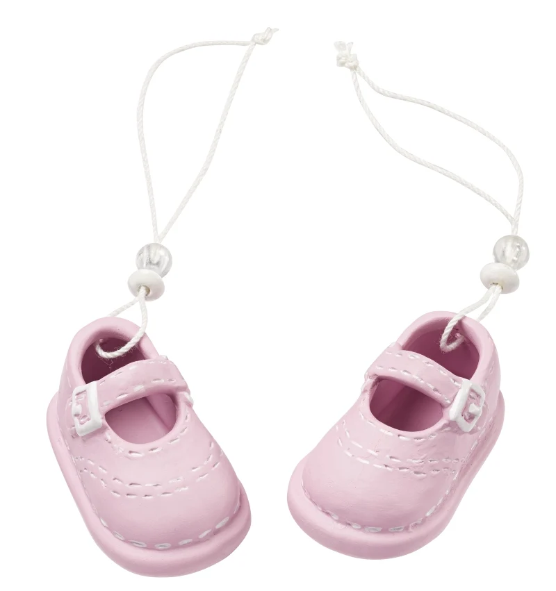 Babyschuhe Keramik Miniatur