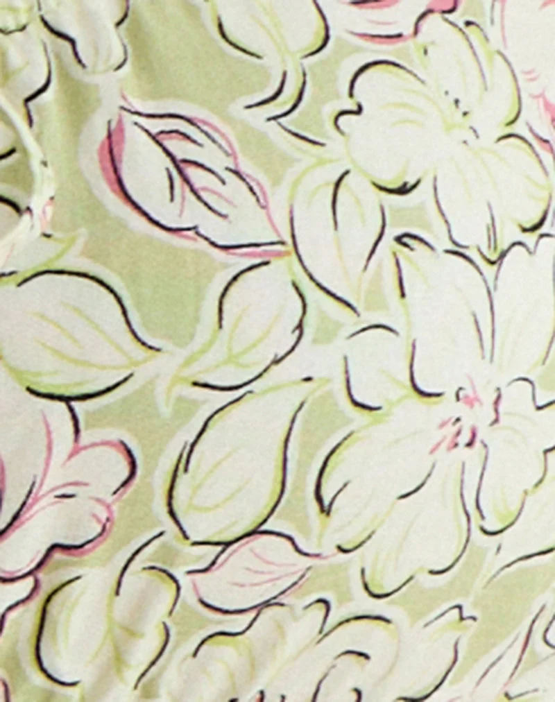 Jiha-Top in „Blooming Lily Green“