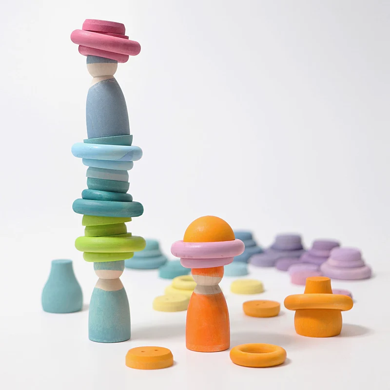 Grimm's Bauringe pastell