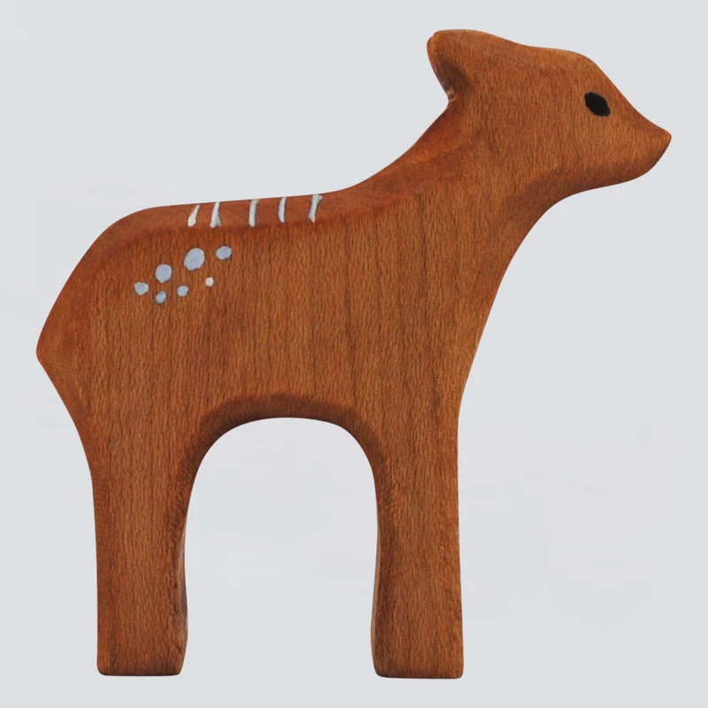 Holzwald Holzfigur Reh